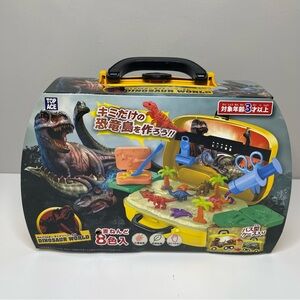 NEW Dinosaur Color Dough Playset: 8 Colors, Dino Molds, Tools & Carrying Case